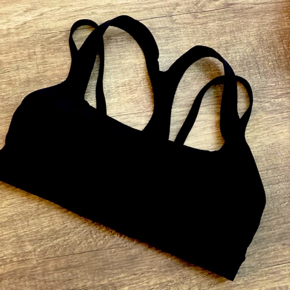 Lululemon Black Sports Bra - Picture 1 of 2